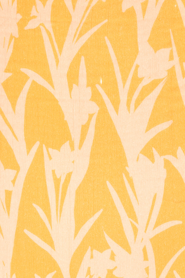 Printed Spanish Organic Cotton Crinkle - Marsh Marigold