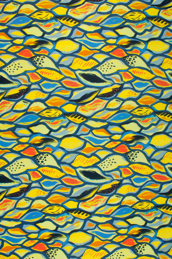 Printed Spanish Ecovero Viscose Challis - Bold Thrills