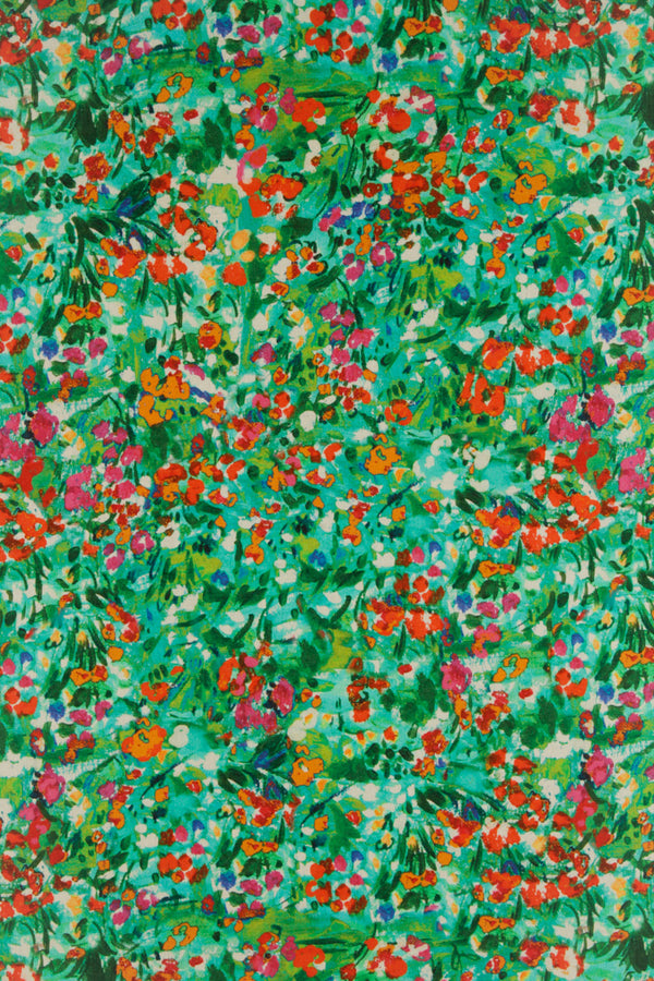 Printed Spanish Organic Cotton Voile - Wanderer