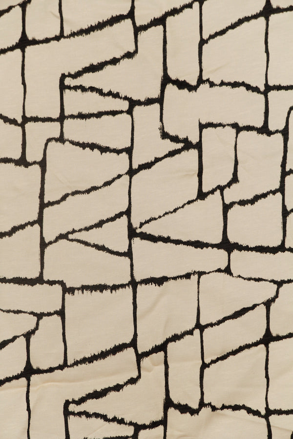 Printed Viscose Linen - Kemet