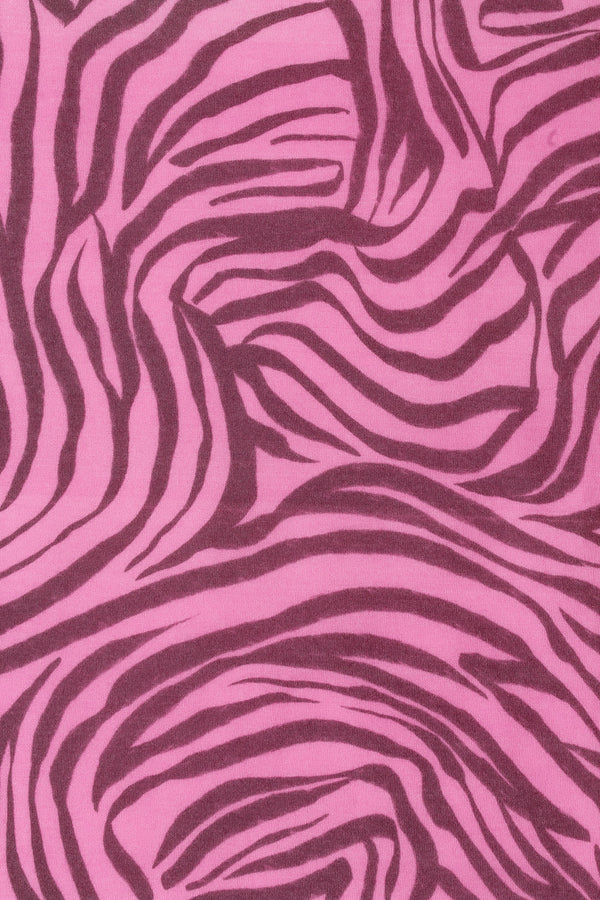 Printed Spanish Organic Cotton Poplin - Strawberry Stripes