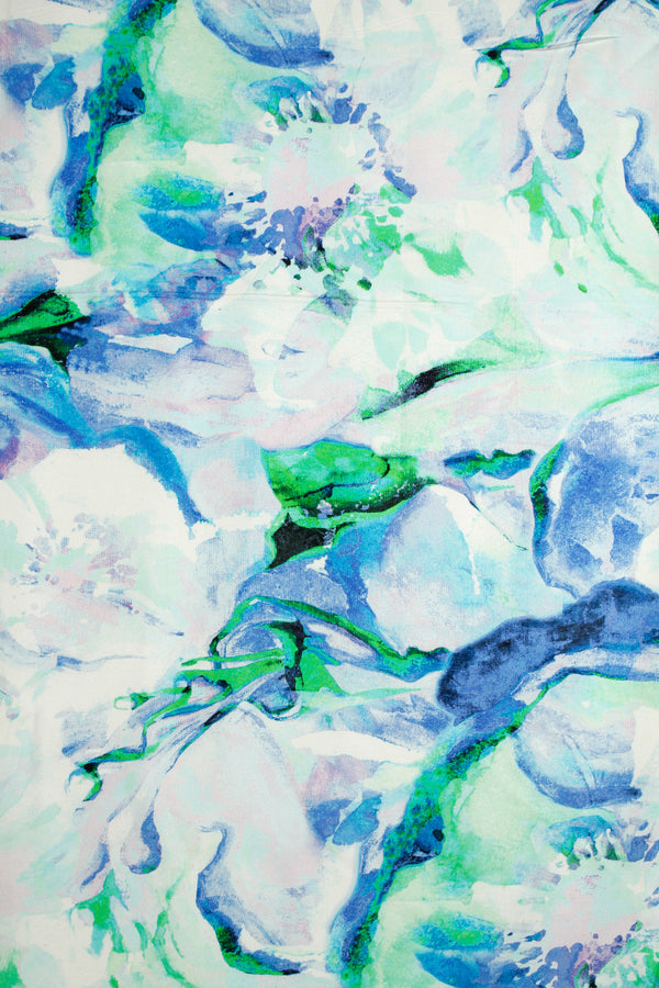 Printed Spanish Viscose Crepe - What We Desire