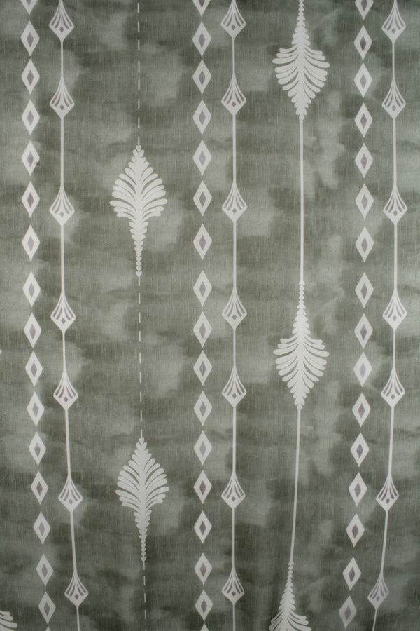 Printed Spanish Polyester Chiffon - Sagebrush Sparrow