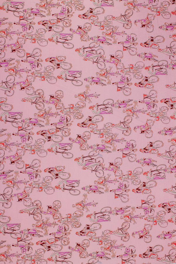 Printed Spanish Polyester Crepe - Venice