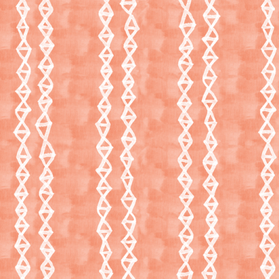 Printed Spanish Organic Cotton Voile - Helix Peach