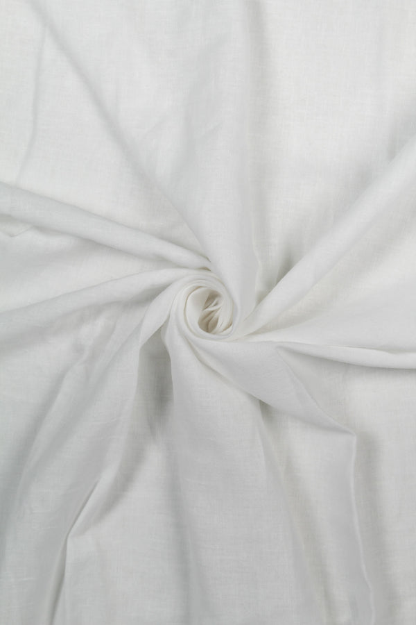 Plain Ecovero Viscose/Linen - Arctic