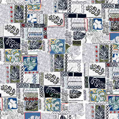 Printed Spanish Viscose Challis - The Mainichi