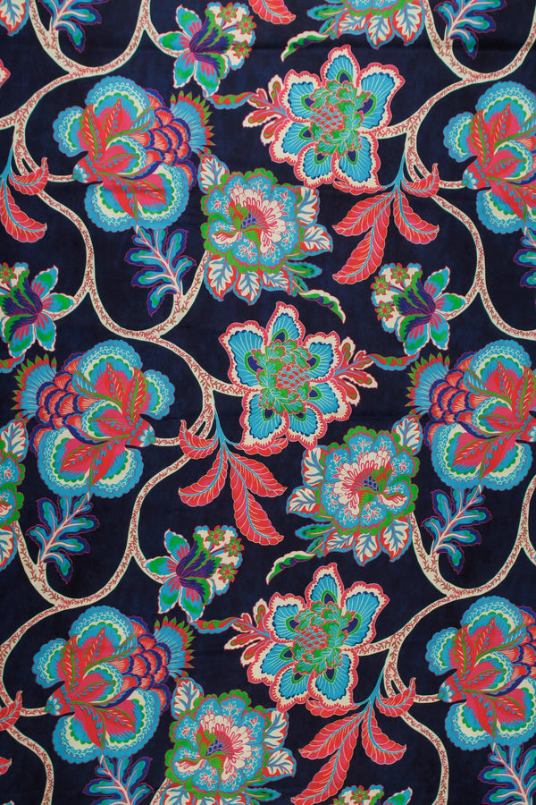Printed Spanish Viscose Challis - Julia