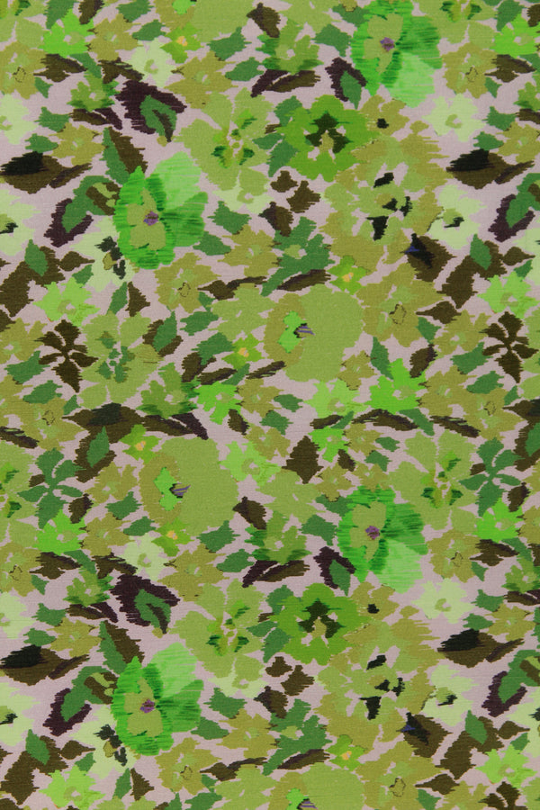 Printed Spanish Ecovero Viscose Challis - Ultraviolet