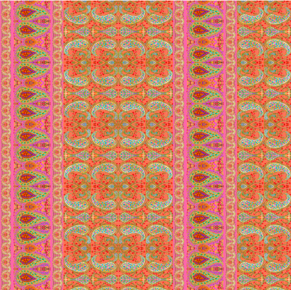 Printed Spanish Viscose Twill - Susanne