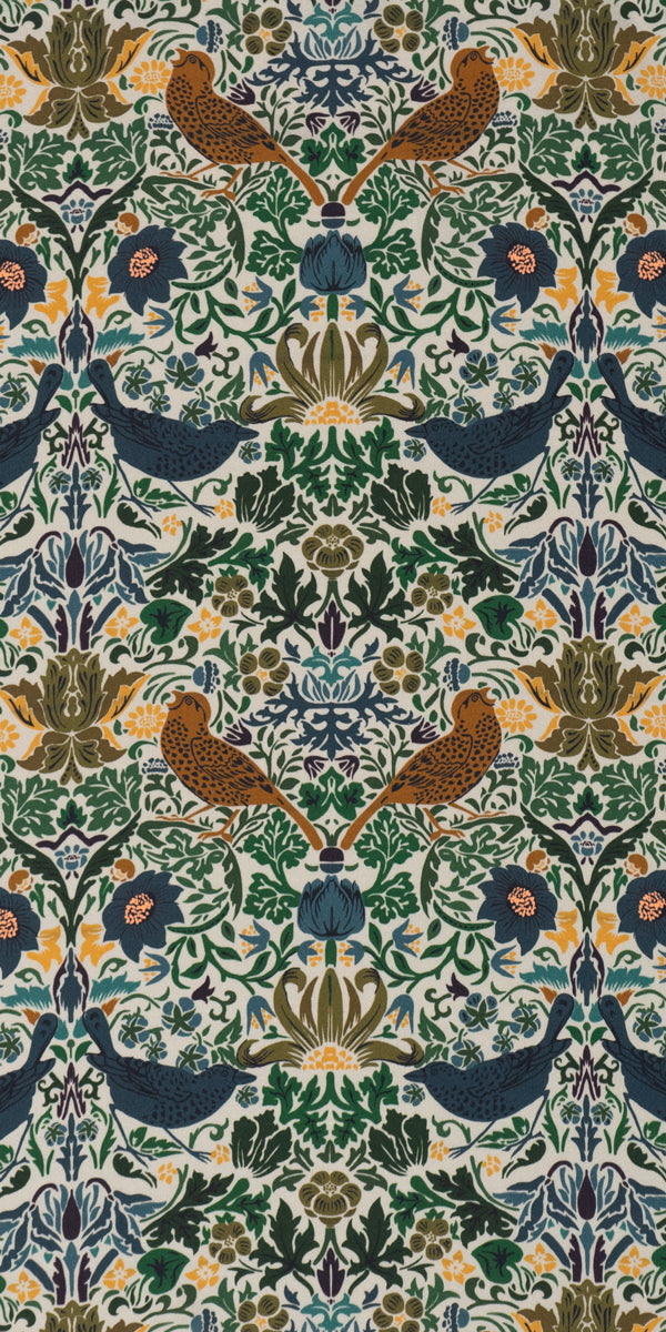 Printed Spanish Viscose Linen - Morning Song