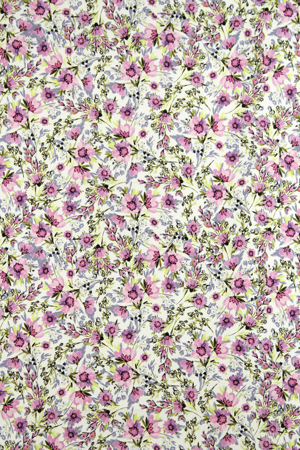 Printed Spanish Cotton Sateen Twill - Fandango