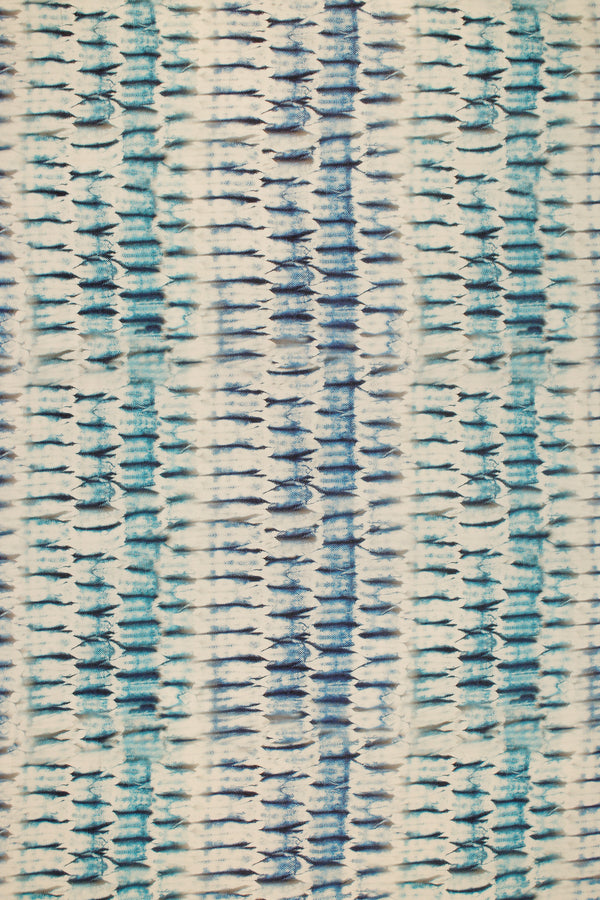 Printed Spanish Viscose Challis - Cool Shed