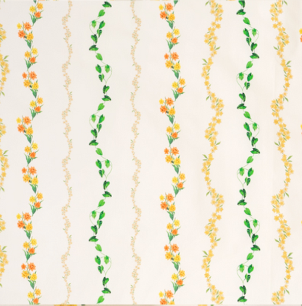 Printed Spanish Organic Cotton Sateen - Trickle