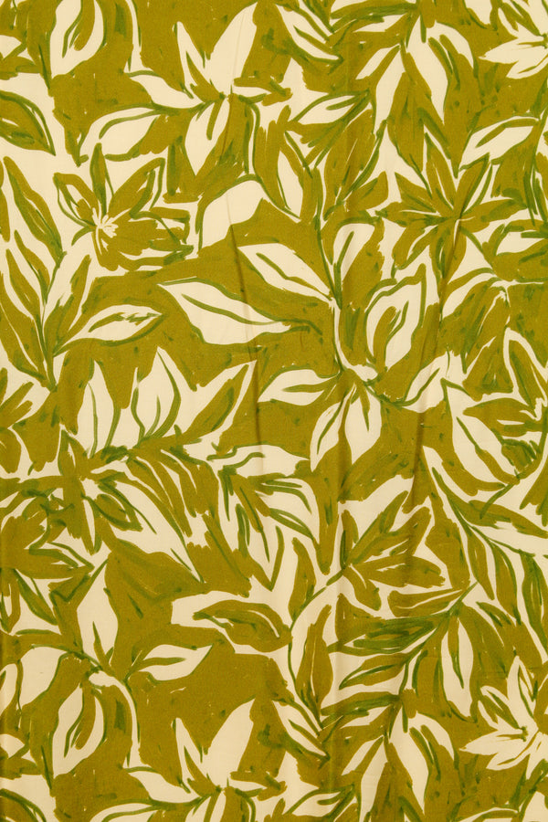 Printed Spanish Viscose Challis - Melon Smoothie