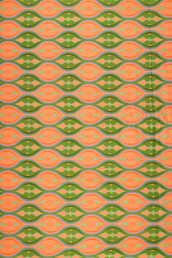 Printed Spanish Organic Cotton Crepe - Georgia