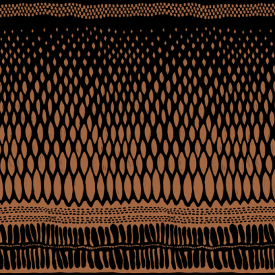 Printed Spanish Polyester Satin - Fishnet