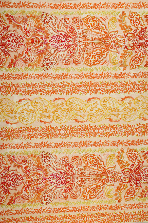 Printed Viscose-Linen - Sprinkles of Cinnamon