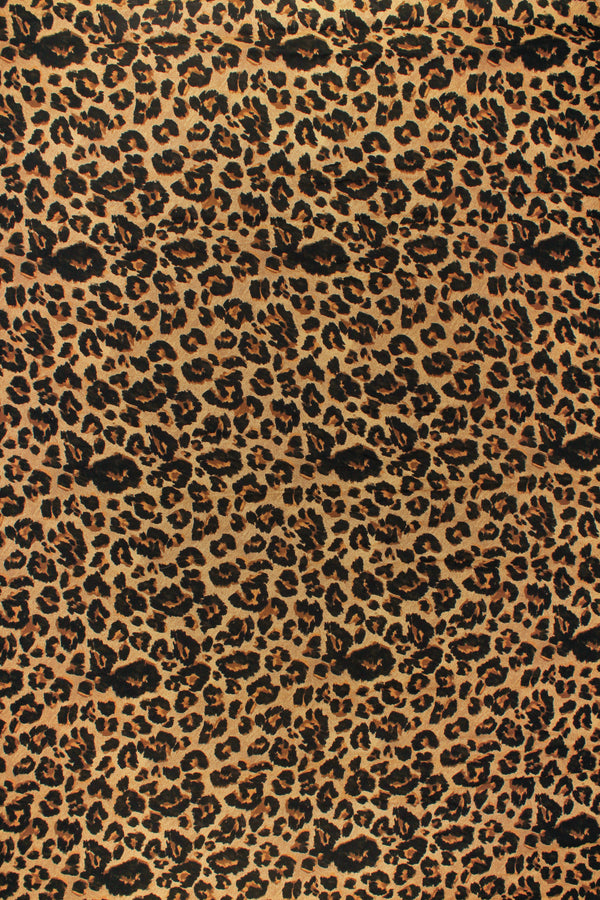 Printed Spanish Viscose Challis - Animal skins