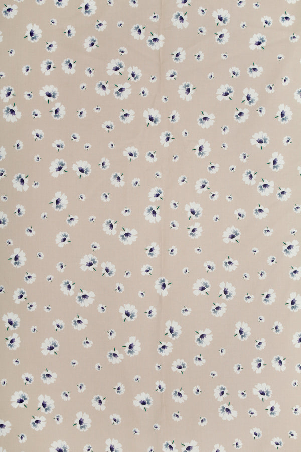 Printed Spanish Organic Cotton Voile - Dancing in the Wind