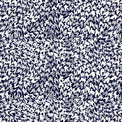 Printed Spanish Polyester Crepe - Snowfall