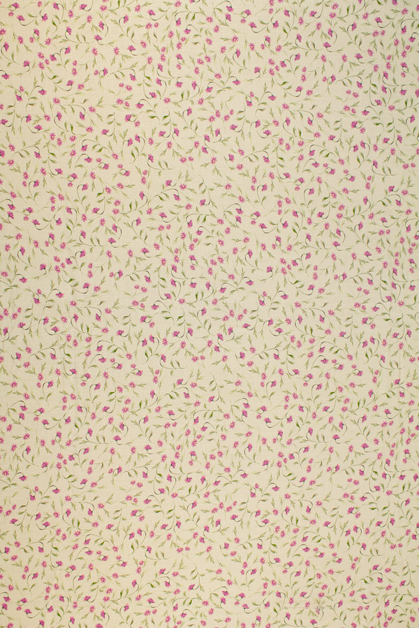 Printed Spanish Viscose Linen - Cradles on Timeless Hills