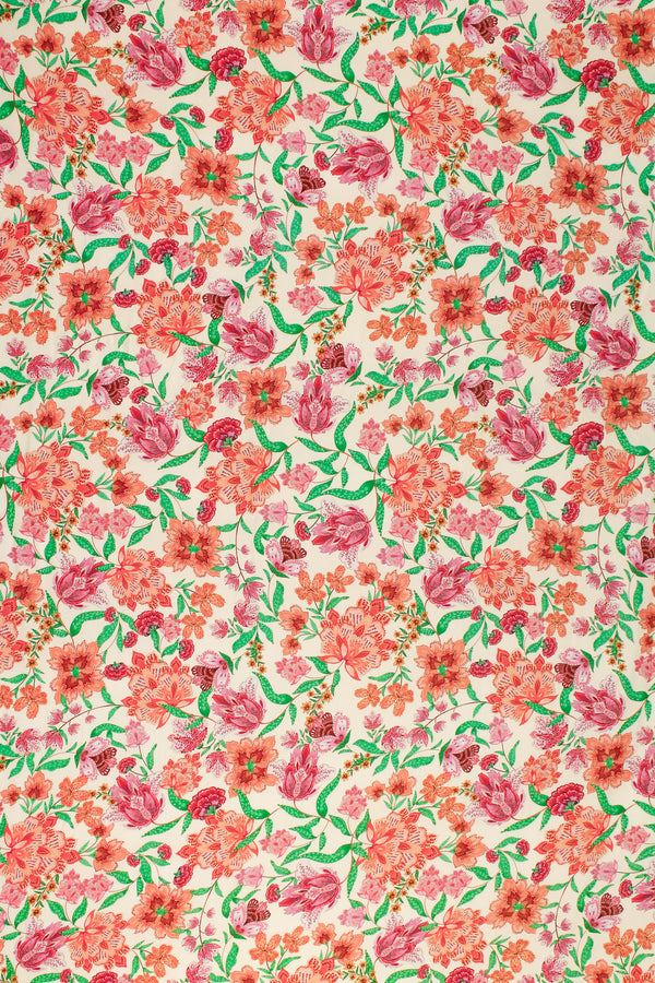 Printed Spanish Viscose Challis - Mirabell Palace
