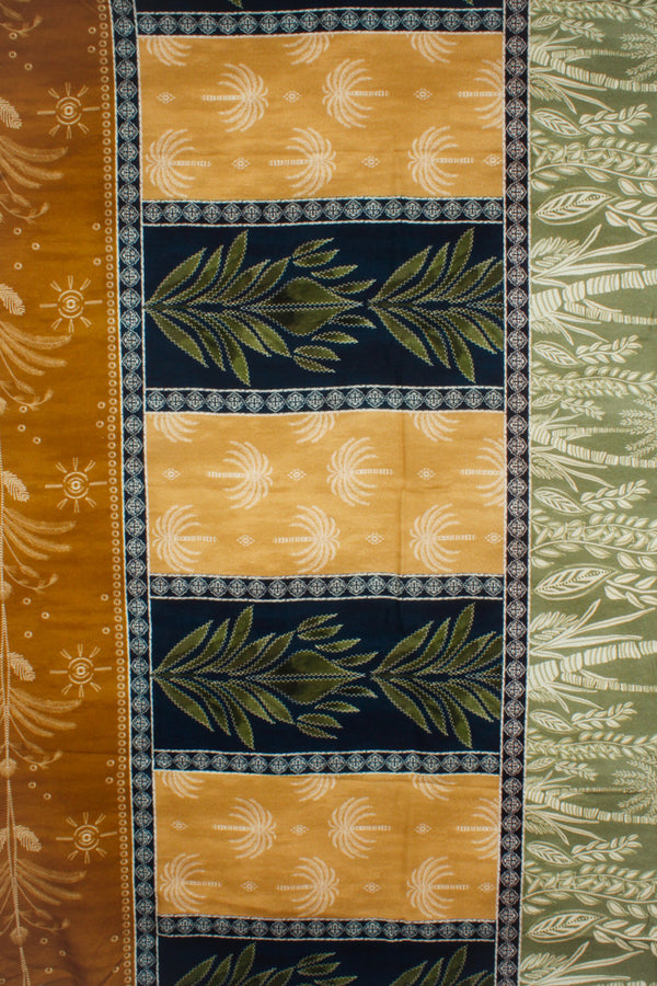 Printed Spanish Viscose Challis - Tropical Skyline