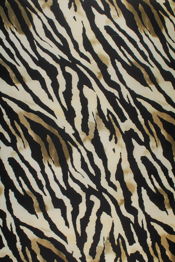 Printed Spanish Polyester Satin - Savannah Daze