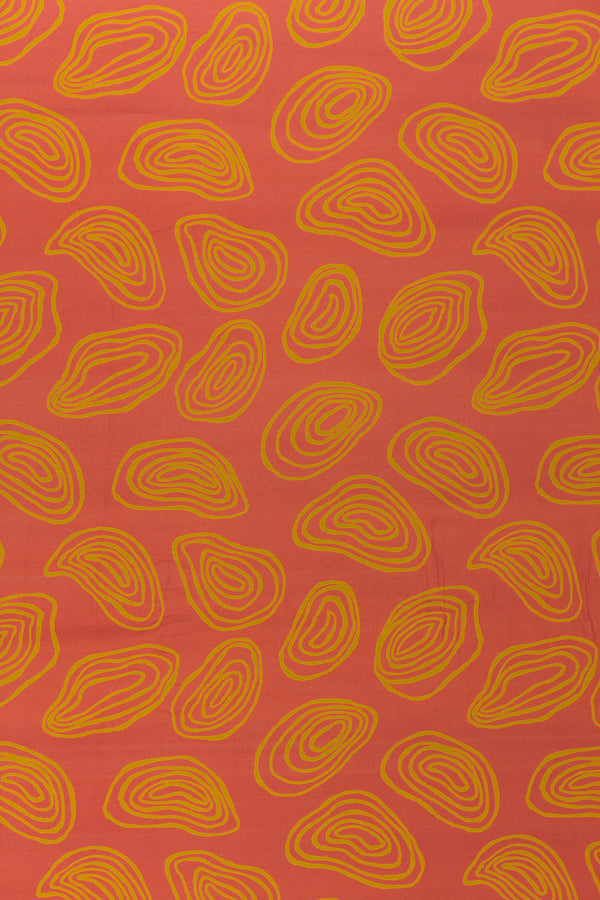 Printed Spanish Ecovero Viscose Challis - Warm Topography