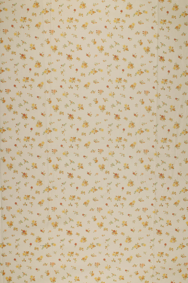 Printed Spanish Organic Cotton Voile - Drops of Sunshine