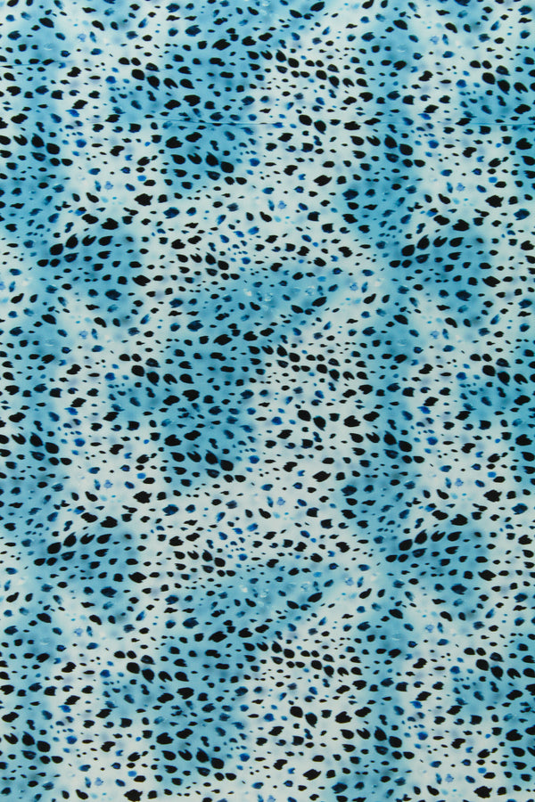 Printed Spanish Viscose Challis - Curacao