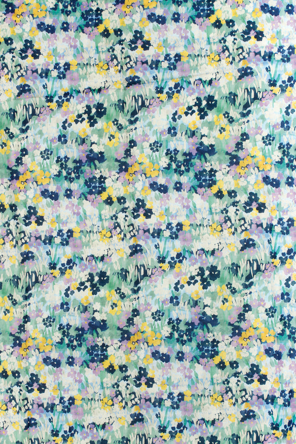 Printed Spanish Organic Cotton Voile - Suburban Homestead