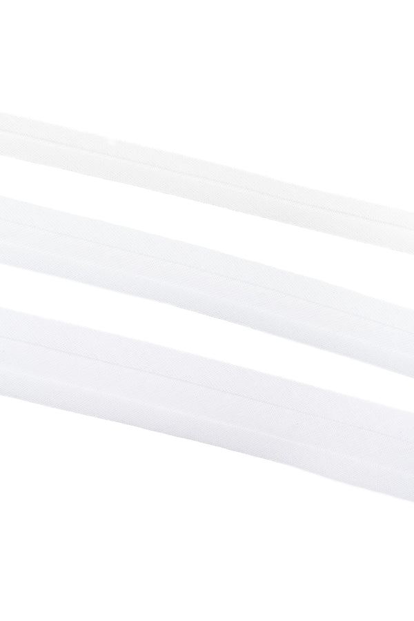 Cotton Bias Binding- White