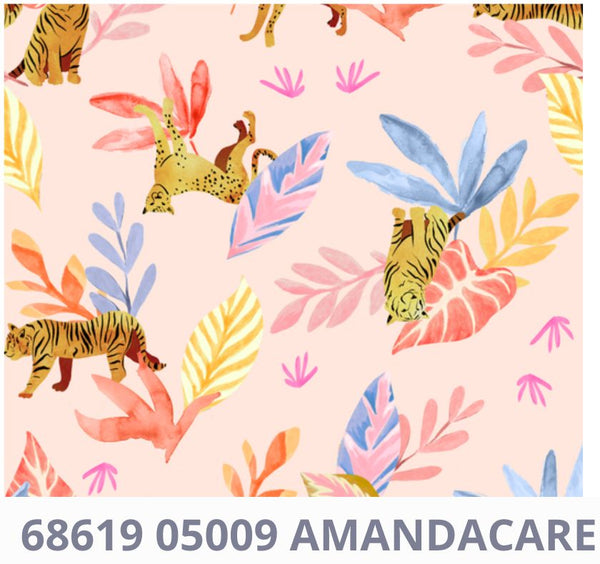 Printed Spanish Organic Cotton Viscose Seersucker - Alicia