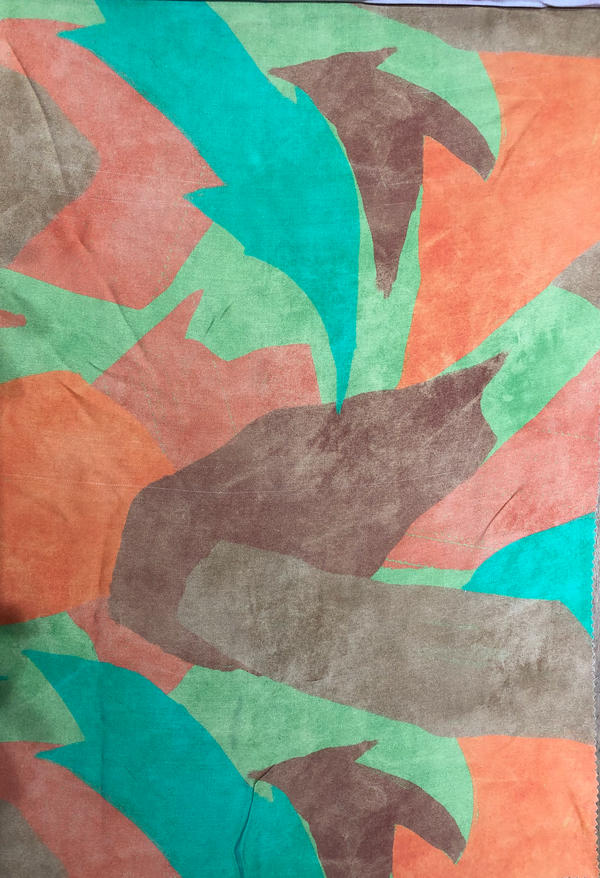 Printed Spanish Viscose Challis - Dream in Colour