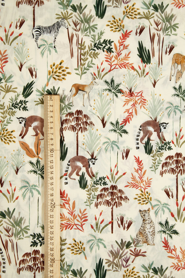 Printed Spanish Organic Cotton Voile - Fairy Tale