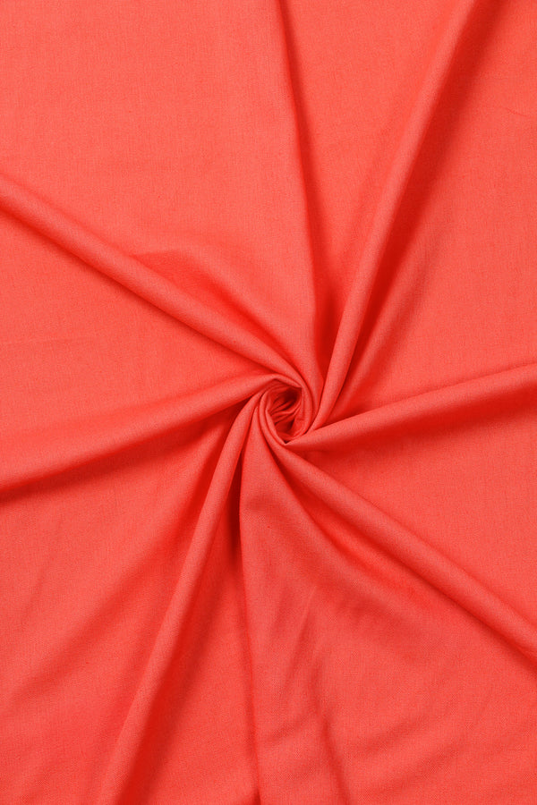 Linen Rayon - Sugar Coral