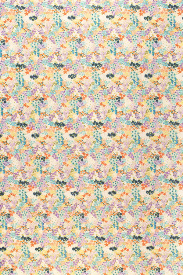 Printed Spanish Organic Cotton Voile - Thornbush