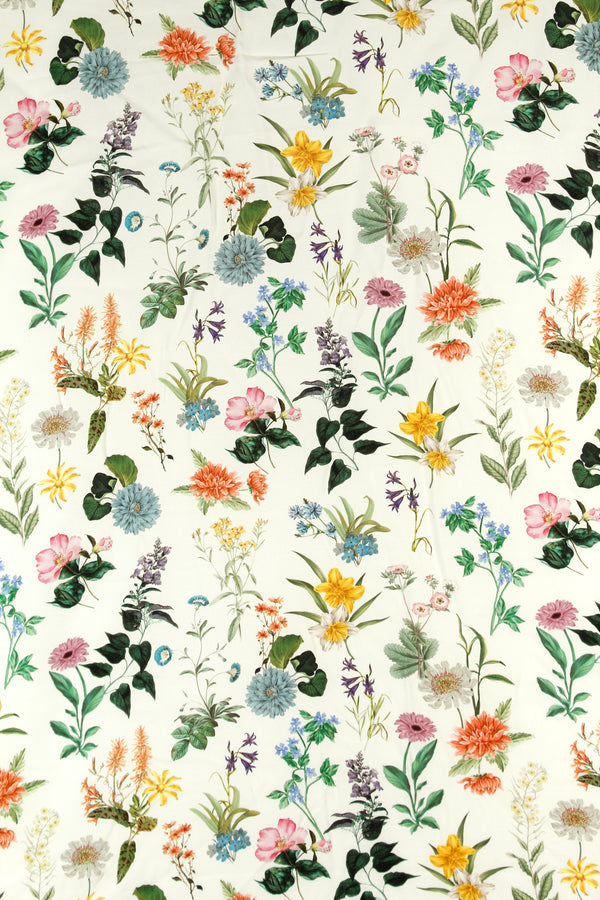 Printed Spanish Viscose Challis - Maria