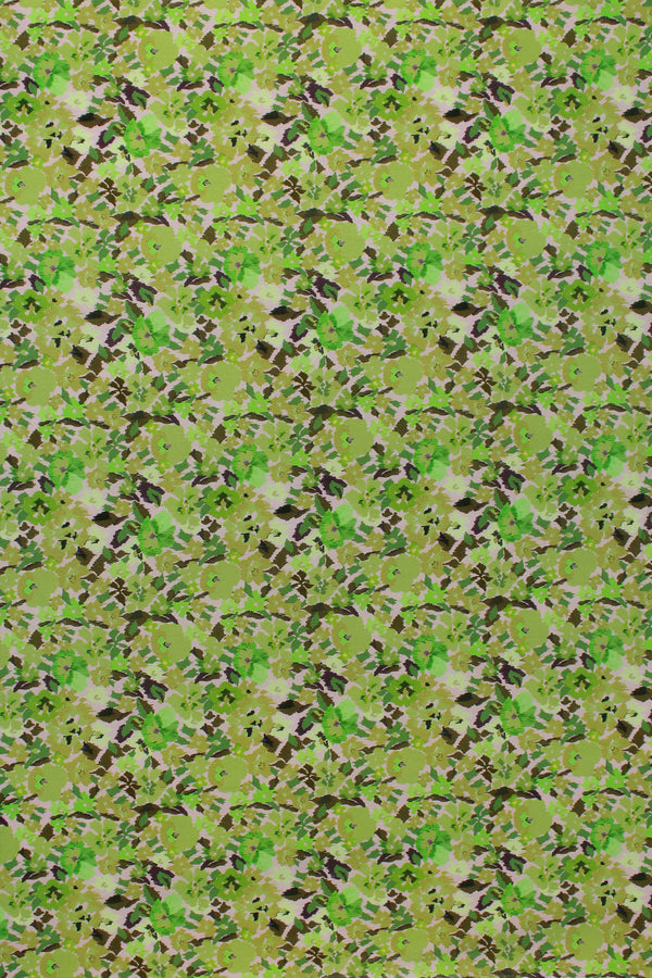 Printed Spanish Ecovero Viscose Challis - Ultraviolet