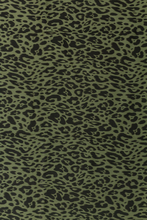 Printed Spanish Organic Cotton Sateen Twill - African Pelt