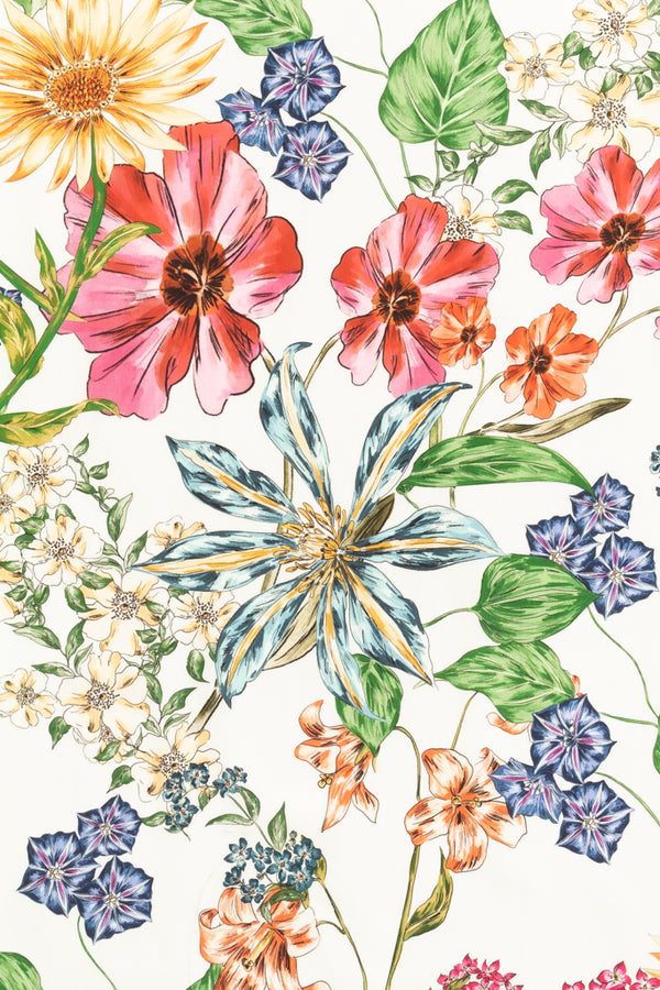 Printed Spanish Organic Cotton Poplin - Enthralled