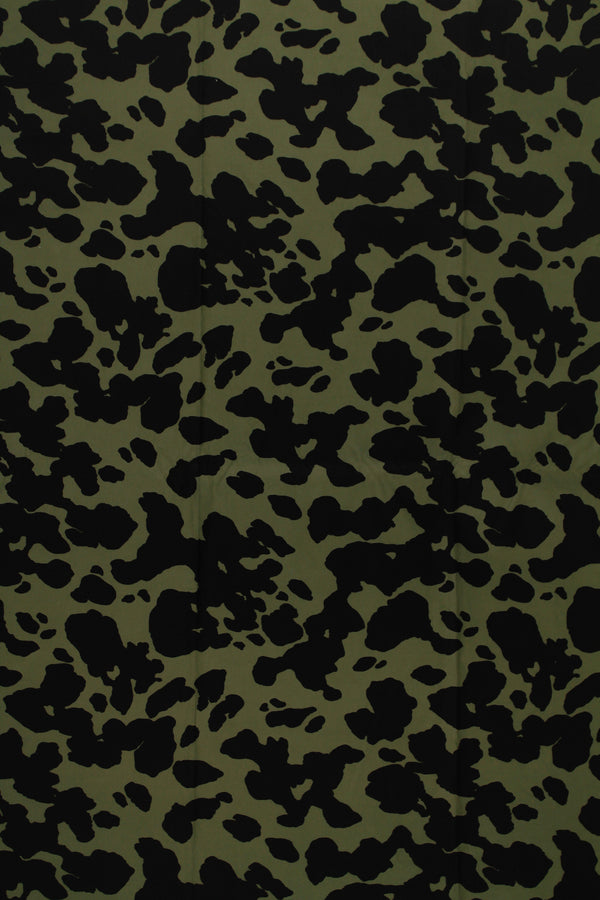 Printed Spanish Organic Cotton Sateen Twill - Grazing