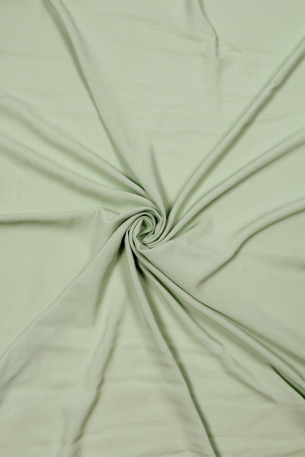 Rayon Challis - Celadon Green