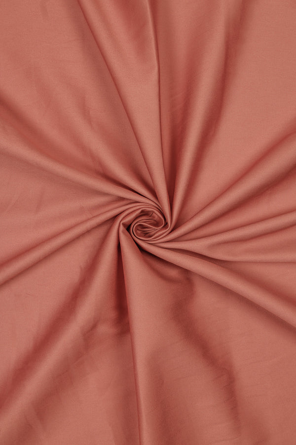 Cotton Sateen Spandex - Old Rose