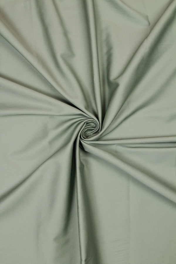 Cotton Sateen Spandex - Antique Sage