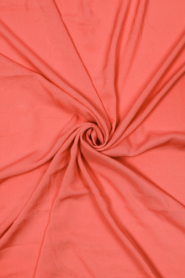 Rayon Challis - Tea Rose