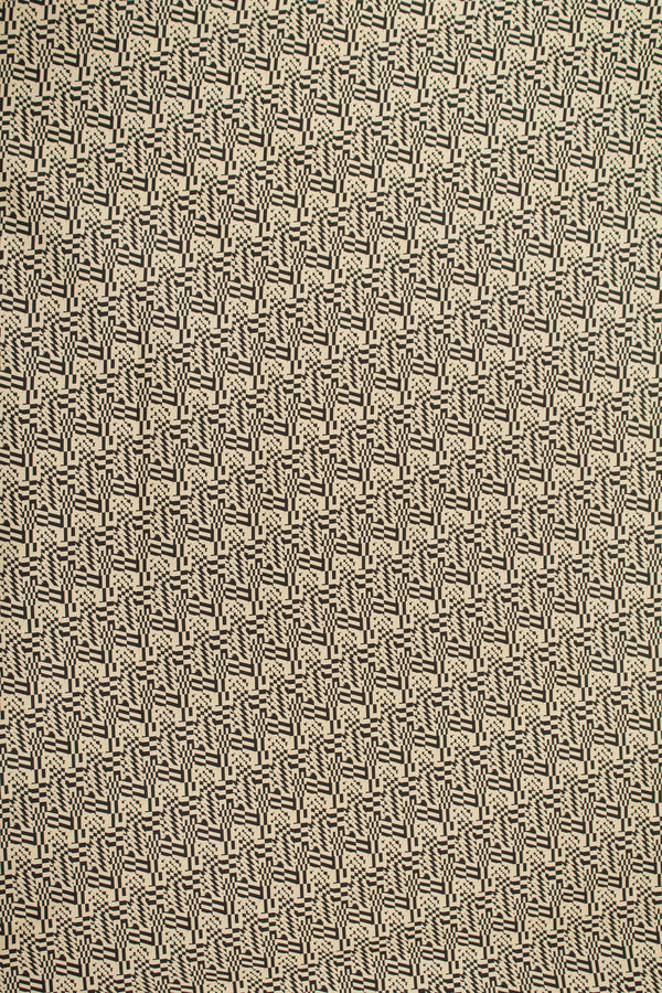 Printed Spanish Organic Cotton Poplin Spandex - Mondrian