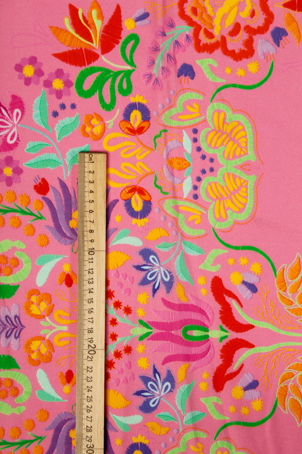 Printed Spanish Tencel Challis - Faithful